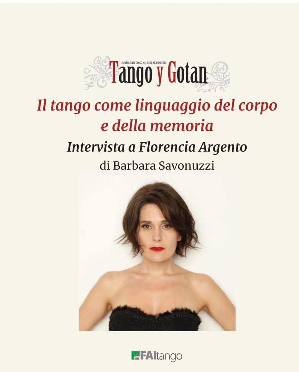 Flor Argento Tango Tango Dancer. Member of CID UNESCO. Teacher. Curator and Producer.