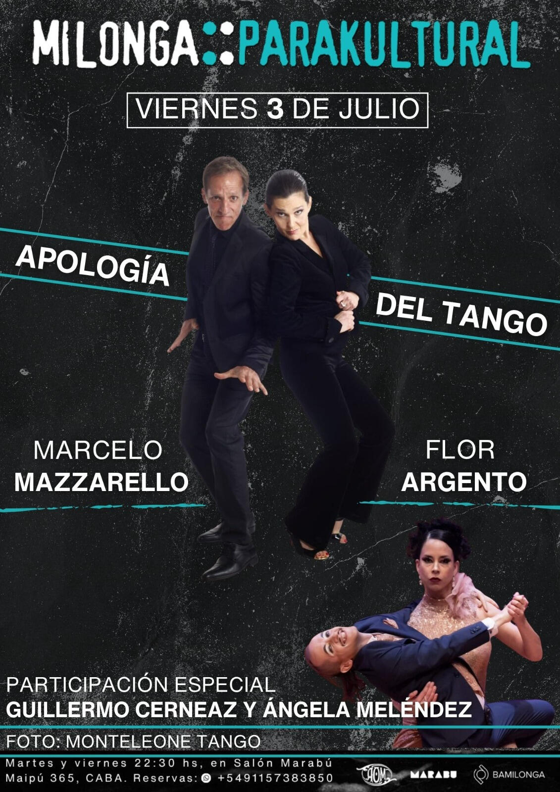 Flor Argento Tango Tango Dancer. Member of CID UNESCO. Teacher. Curator and Producer.