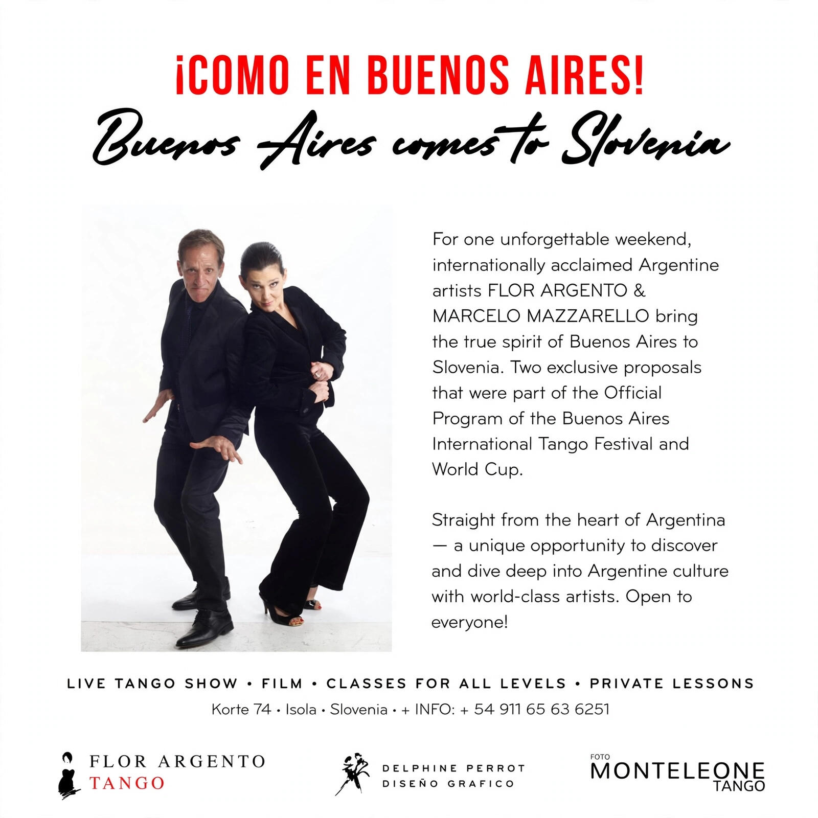 Tango Dancer. Member of CID UNESCO. Teacher. Curator and Producer.